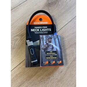 Edgewood Hands Free Neck Lights USB IP44 Water Resistant 2 Dimmable Light Modes